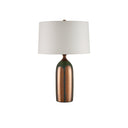 Currey & Company 26.0" Cuprum Ceramic Green and Copper Table Lamp 5