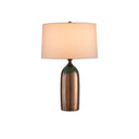 Currey & Company 26.0" Cuprum Ceramic Green and Copper Table Lamp 