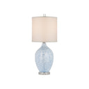 Currey & Company 26.25" Tinney Blue Table Lamp 4