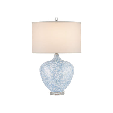 Currey & Company 26.25" Tinney Blue Table Lamp 