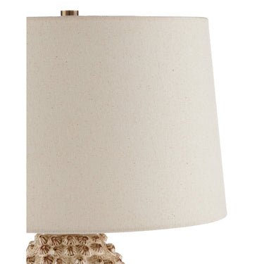 Currey & Company 26.5" Barnacle Ivory Table Lamp 2