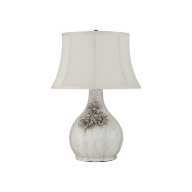 Currey & Company 26" Attar White Table Lamp 4