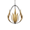 Currey & Company 26" Endymion 1-Light Glass Chandelier 2