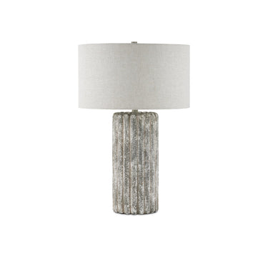 Currey & Company 27.5" Boudoirs Concrete Table Lamp 3