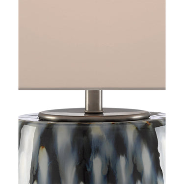 Currey & Company 27.5" Milner Blue Table Lamp 1