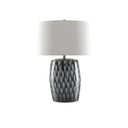 Currey & Company 27.5" Milner Blue Table Lamp 3