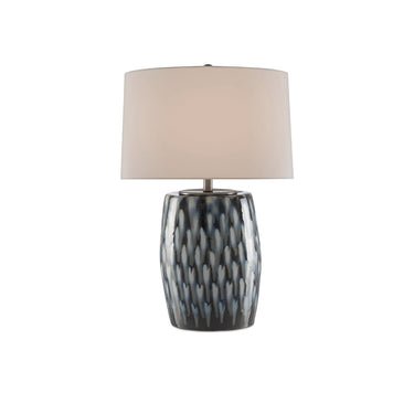 Currey & Company 27.5" Milner Blue Table Lamp 