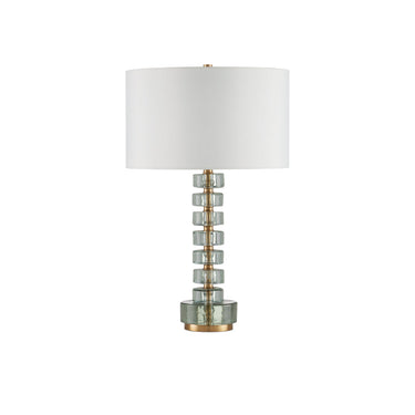 Currey & Company 27.5" Mystras Cast Glass Table Lamp 3