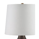 Currey & Company 27.5" Tamerlane Polished Aluminum and Brass Table Lamp 2