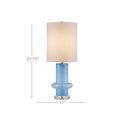 Currey & Company 27.75" Aquaviva Blue Table Lamp 4