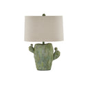 Currey & Company 27" Cactus Green Table Lamp 4
