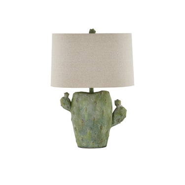 Currey & Company 27" Cactus Green Table Lamp 4