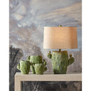 Currey & Company 27" Cactus Green Table Lamp 5