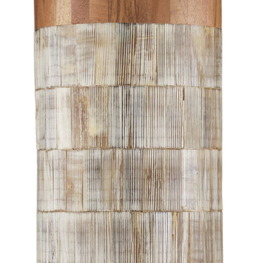Currey & Company 27" Hyson Wood Table Lamp 1