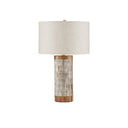 Currey & Company 27" Hyson Wood Table Lamp 3