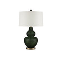 Currey & Company 27" Kinnaird Green Table Lamp 4