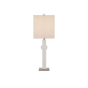 Currey & Company 27" Radiant White Table Lamp 5