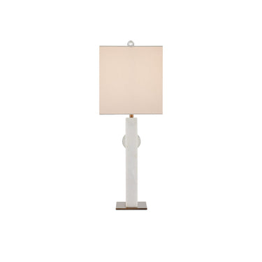 Currey & Company 27" Radiant White Table Lamp 5