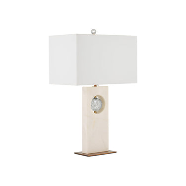 Currey & Company 27" Radiant White Table Lamp 7