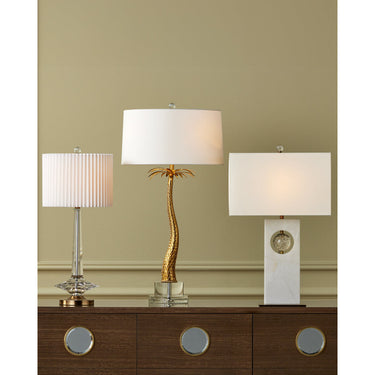 Currey & Company 27" Radiant White Table Lamp 8