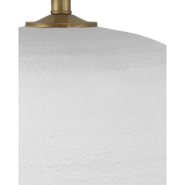Currey & Company 27" Zena White Table Lamp 1