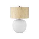 Currey & Company 27" Zena White Table Lamp 