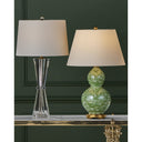 Currey & Company 28.25" Eau de Nil Porcelain Table Lamp 5