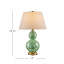 Currey & Company 28.25" Eau de Nil Porcelain Table Lamp 8