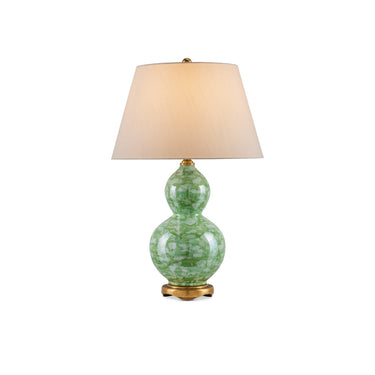 Currey & Company 28.25" Eau de Nil Porcelain Table Lamp 
