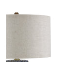 Currey & Company 28.25" Polka Dot Blue Table Lamp 2