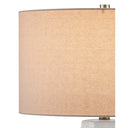 Currey & Company 28.5" Glebe White Table Lamp 3