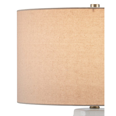 Currey & Company 28.5" Glebe White Table Lamp 3