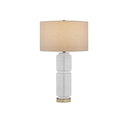 Currey & Company 28.5" Glebe White Table Lamp 4
