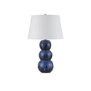 Currey & Company 28.5" Salacia Blue Table Lamp 3