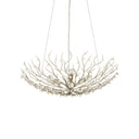Currey & Company 28.5" Shinju Pearl Bowl 4-Light Chandelier 4