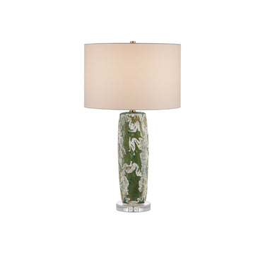 Currey & Company 29.25" Zowan Green Table Lamp 4
