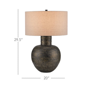 Currey & Company 29.5" Braille Table Lamp 4