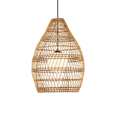 Currey & Company 29.5" Fishtrap Outdoor 1-Light Pendant 
