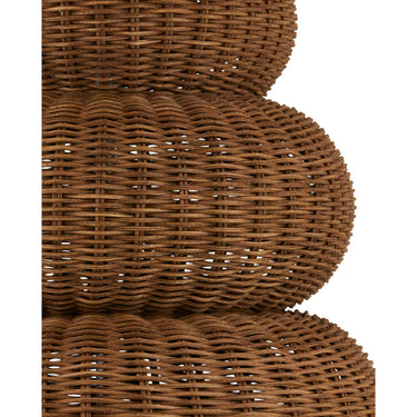 Currey & Company 29.5" Mabrouka Rattan Table Lamp 1