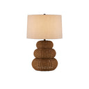 Currey & Company 29.5" Mabrouka Rattan Table Lamp 