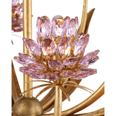 Currey & Company 29.5" Marilee Medium 8-Light Chandelier 1