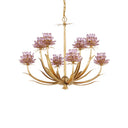 Currey & Company 29.5" Marilee Medium 8-Light Chandelier 4