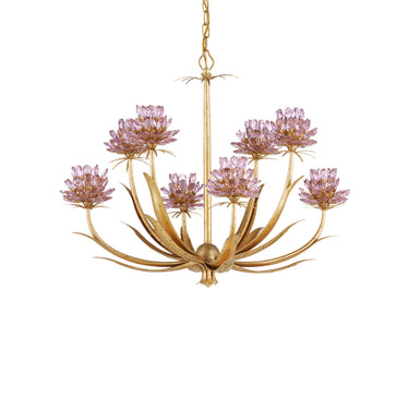 Currey & Company 29.5" Marilee Medium 8-Light Chandelier 4