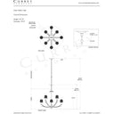 Currey & Company 29.5" Marilee Medium 8-Light Chandelier 7