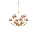 Currey & Company 29.5" Marilee Medium 8-Light Chandelier 