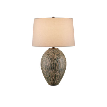 Currey & Company 29.75" Hildreth Olive Table Lamp 