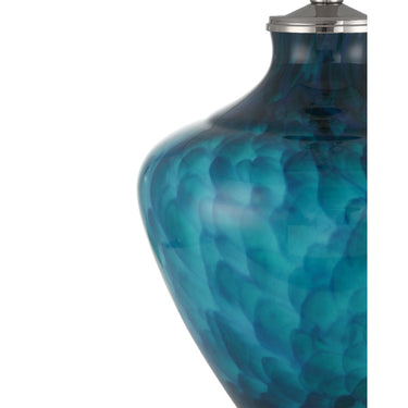 Currey & Company 29.75" Sapphire Blue Table Lamp 1