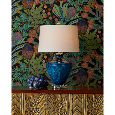 Currey & Company 29.75" Sapphire Blue Table Lamp 5
