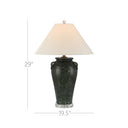 Currey & Company 29" Junko Green Table Lamp 5