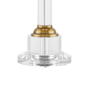 Currey & Company 29" Lothian Clear Table Lamp 1